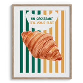 Un Croissant S Il Vous Plait Wall Art Painting
